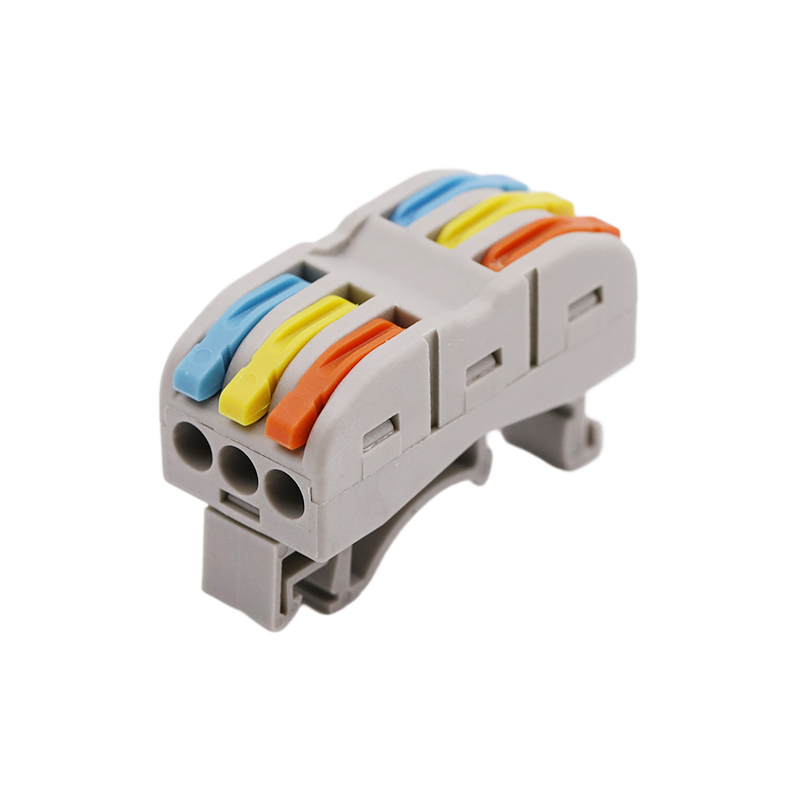 ขั้วต่อด่วน DIN Rail Terminal 3 ใน 3 ขั้ว