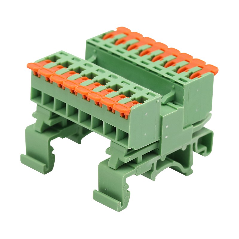 เทอร์มินอลบล็อค PCB ชนิดราง Din