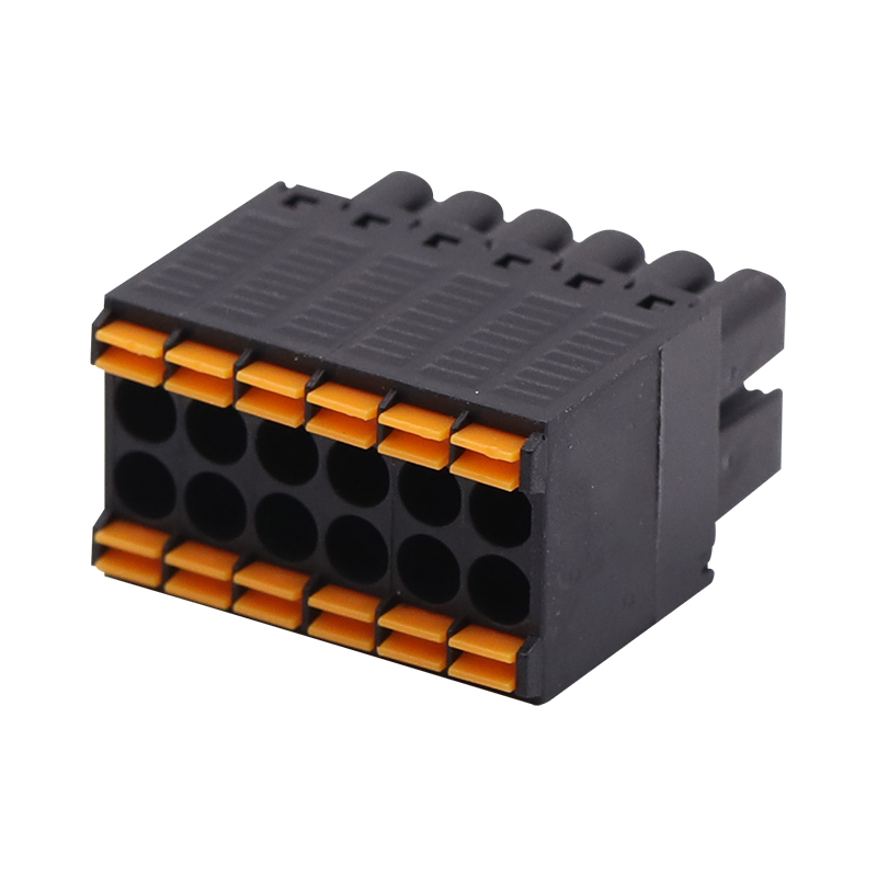เทอร์มินอลบล็อคแบบเสียบสปริง 3.5MM